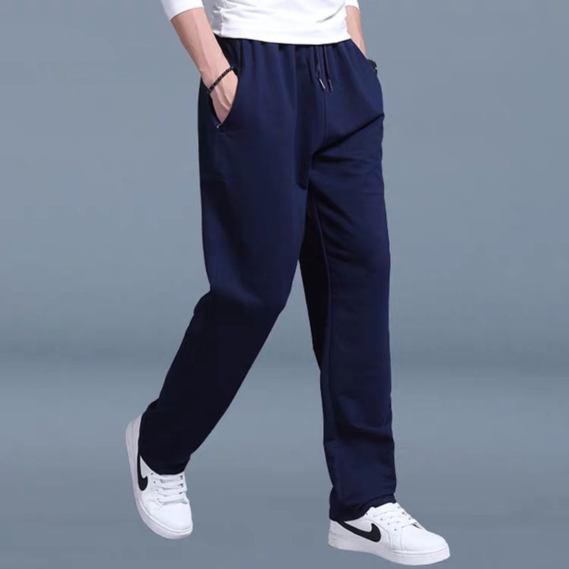 Streetwear Brand Joggers - Men's Casual Pants Straight Slim Fit
