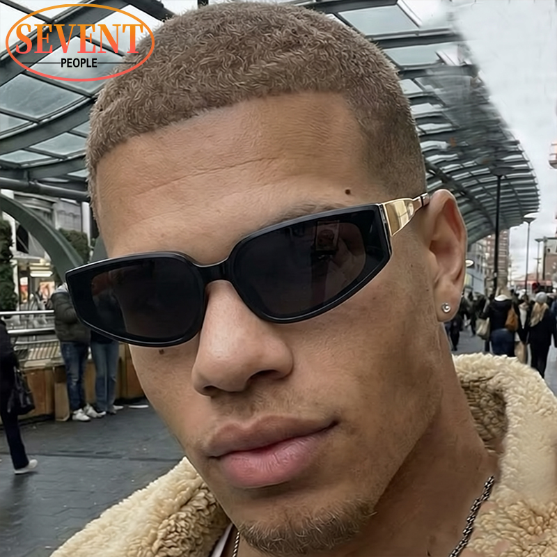 Streetwear Brand With Eye - Vintage Steampunk Hip Hop Sunglasses Men