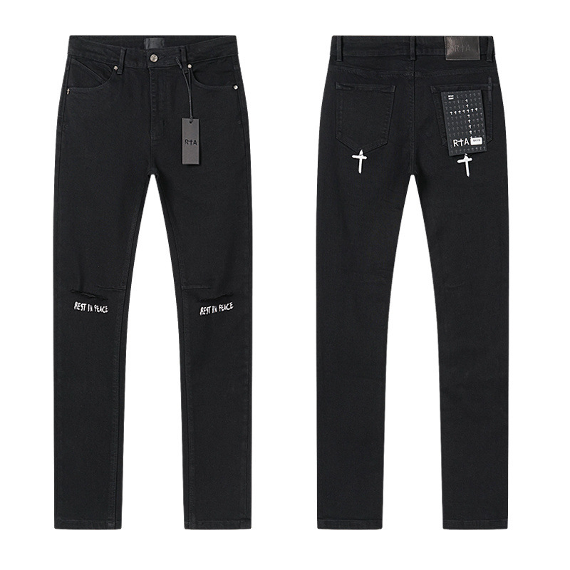RTA Brand Men's Slim Fit Paint – обзор и цена Streetwear Brand Denim