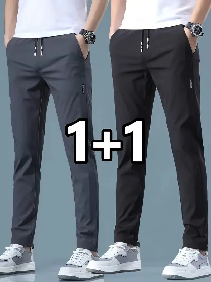 2026 2 Pieces Men's Casual Ice – обзор и цена Streetwear Brand Joggers