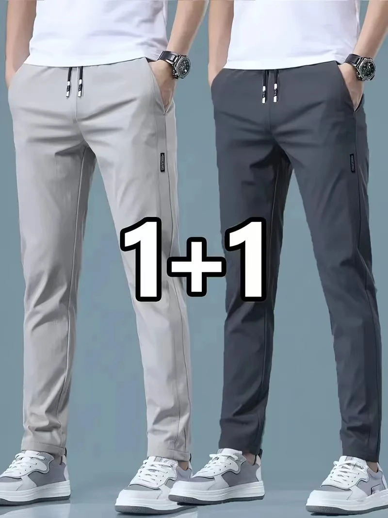 2026 2 Pieces Men's Casual Ice – обзор и цена Streetwear Brand Joggers