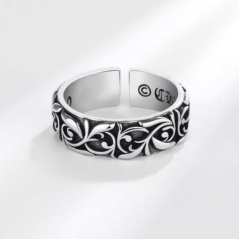 Retro Eternal Vine Rings Silve – обзор и цена Chrome Hearts Ring