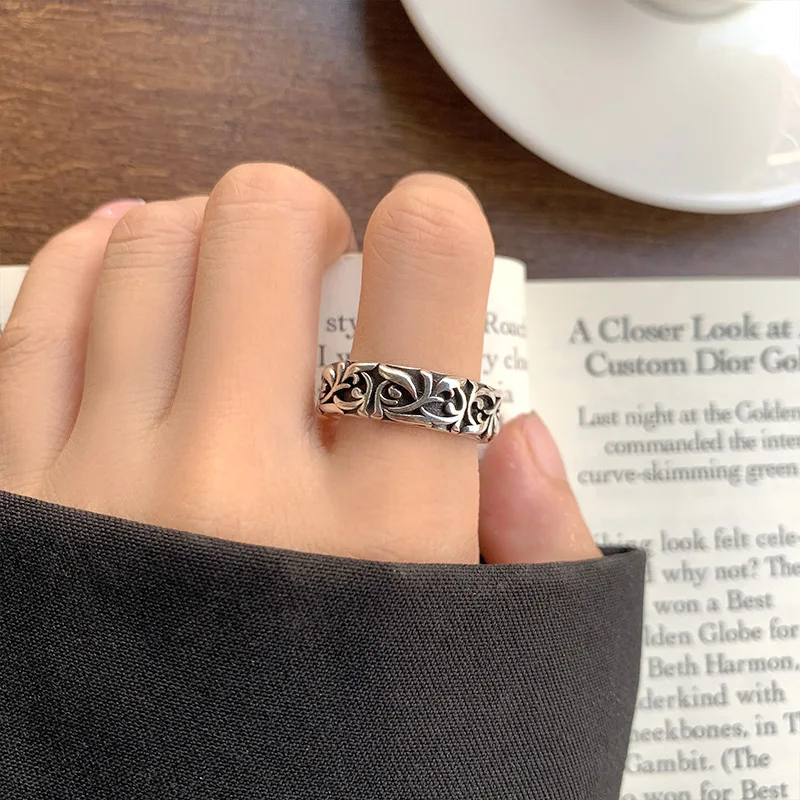 Retro Eternal Vine Rings Silve – обзор и цена Chrome Hearts Ring