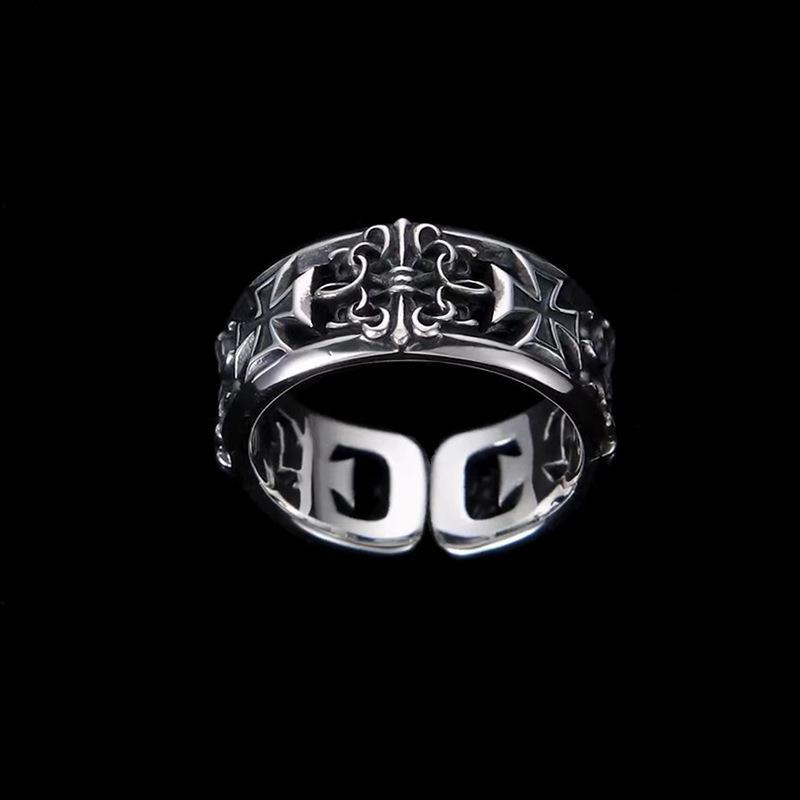 New retro cross hip-hop punk s – обзор и цена Chrome Hearts Ring