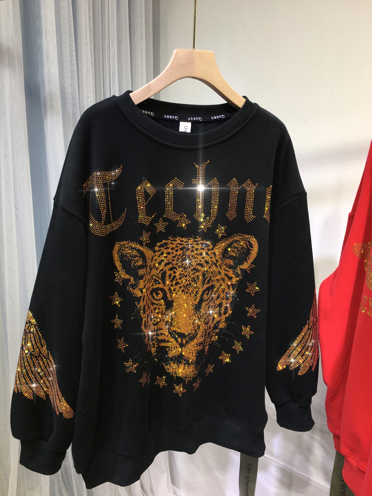 Leopard Rhinestones L-4XL Plus – обзор и цена Streetwear Brand