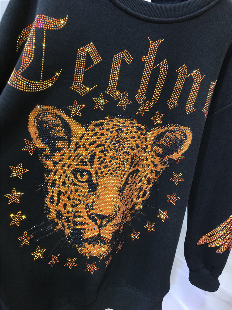 Leopard Rhinestones L-4XL Plus – обзор и цена Streetwear Brand