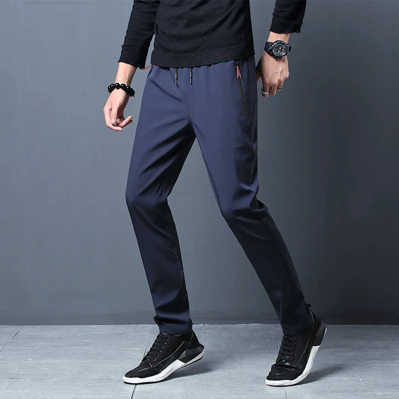 Men's Casual Pants Straight Sl – обзор и цена Streetwear Brand Joggers