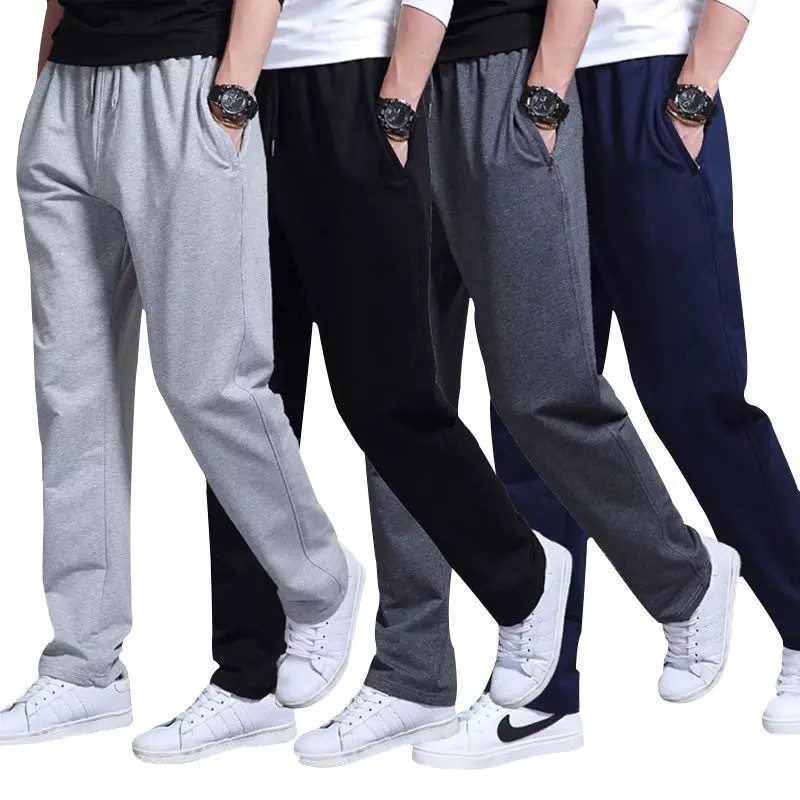 Men's Casual Pants Straight Sl – обзор и цена Streetwear Brand Joggers