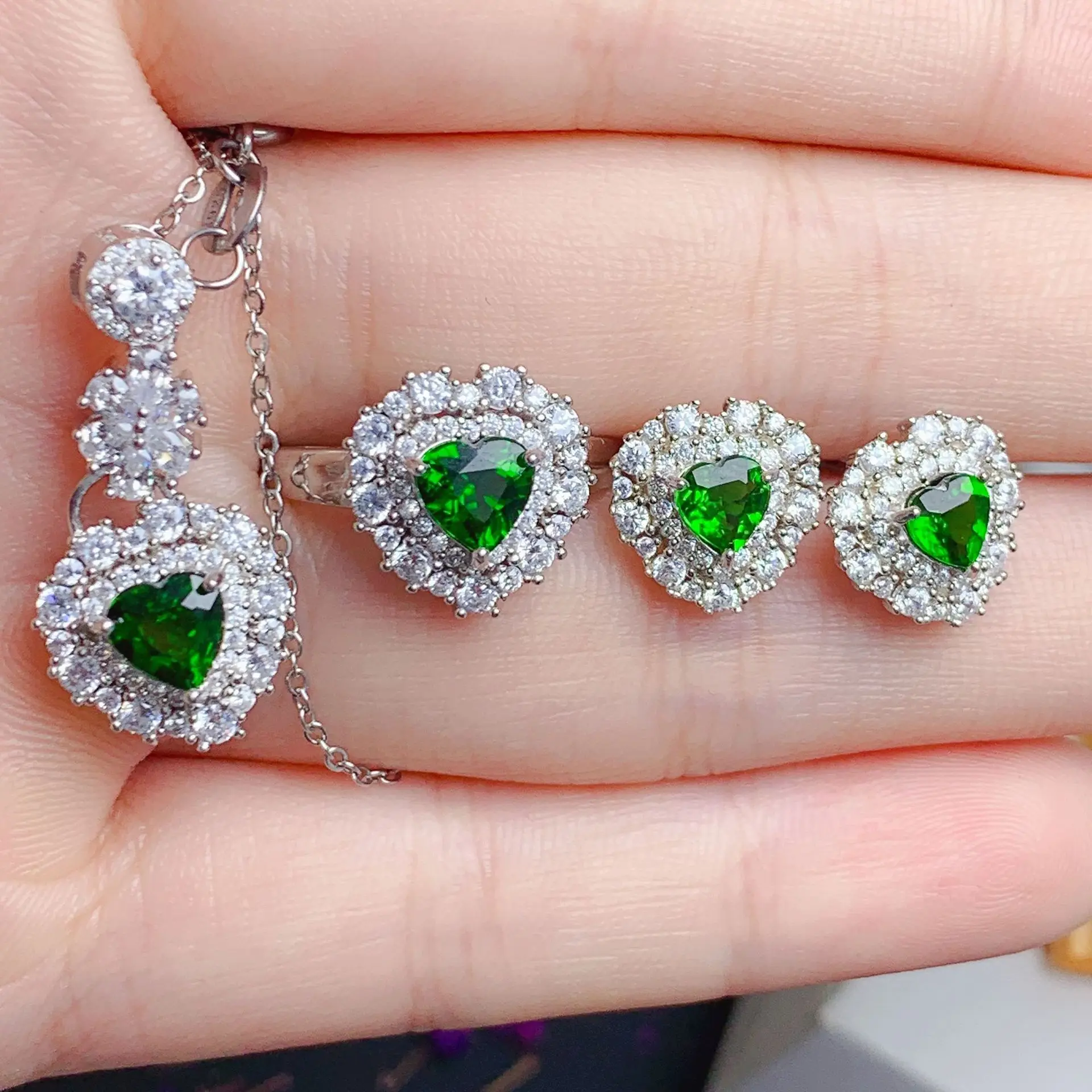 Natural Chrome Diopside Silver – обзор и цена Chrome Hearts Ring