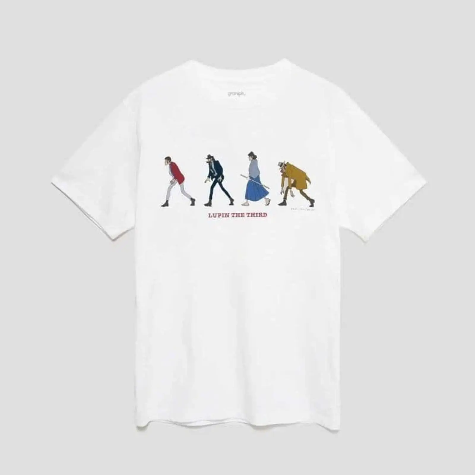 Graniph Lupin III T Shirt Größ – обзор и цена Streetwear Brand Designer