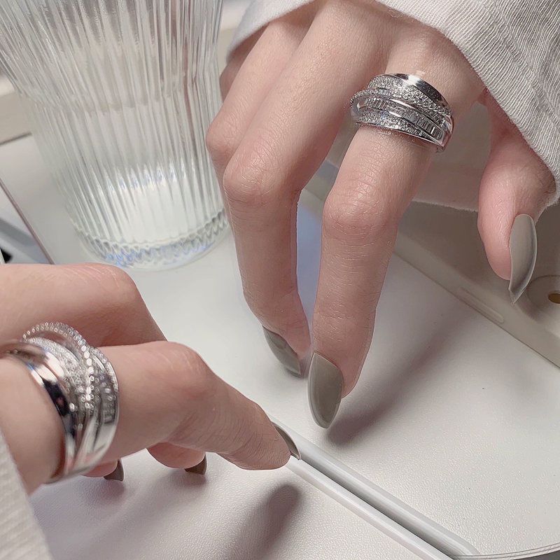 2025 New Silver Color Rhinesto – обзор и цена Chrome Hearts Ring