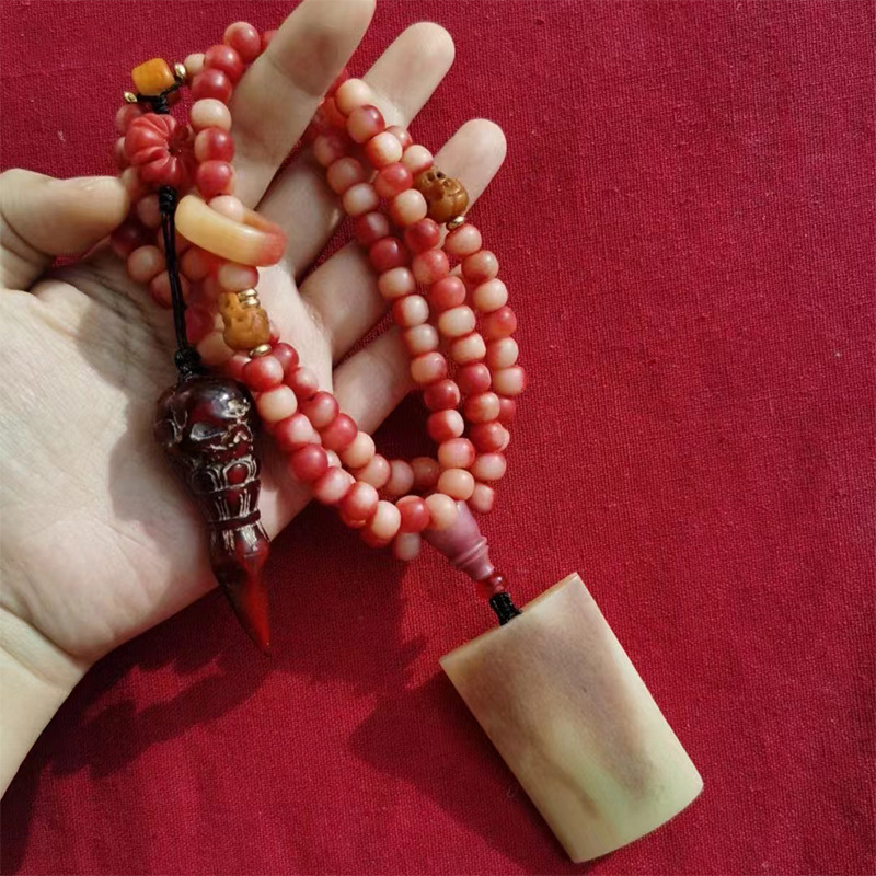 Blood Bone 108 Buddhist beads  – обзор и цена Chrome Hearts Ring