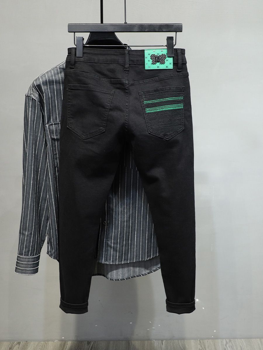 Luxury Brand Men Jeans Men's B – обзор и цена Streetwear Brand Denim