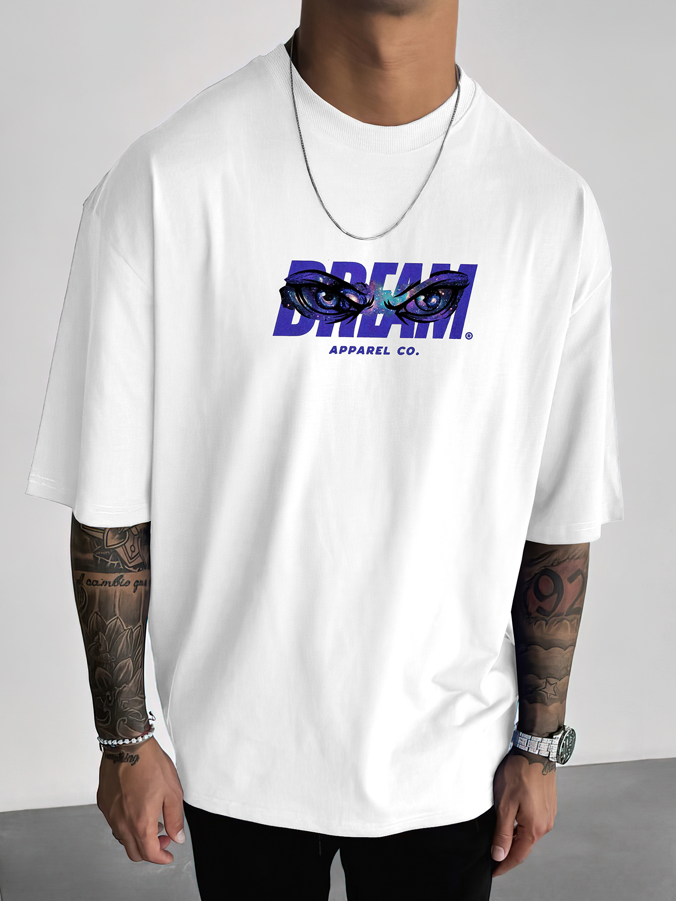 Men's Oversized Streetwear Tee – обзор и цена Streetwear Brand With Eye