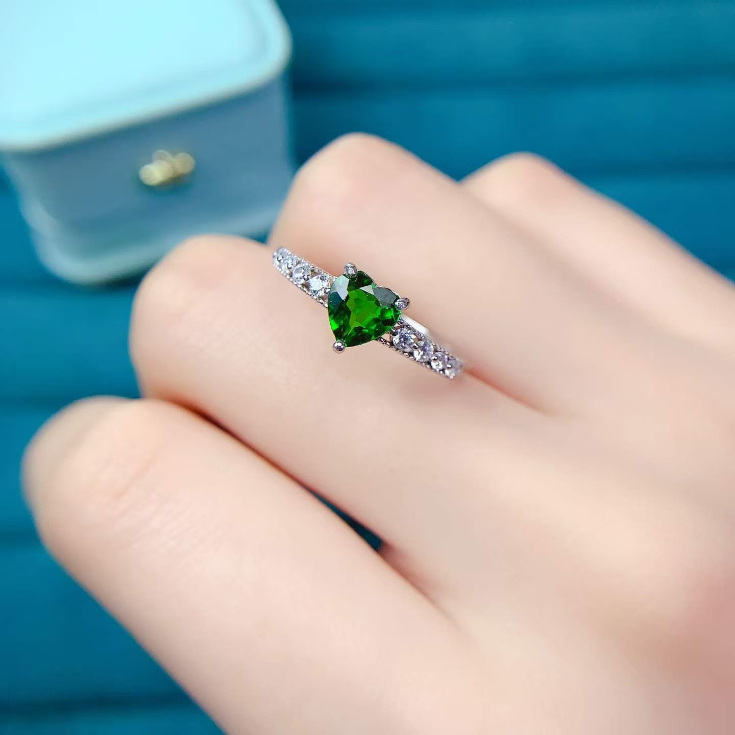 Pure 925 Silver Gemstone Ring  – обзор и цена Chrome Hearts Ring