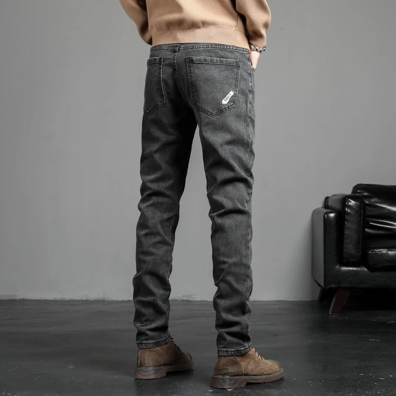 Men's Fashion Vintage Jeans Au – обзор и цена Streetwear Brand Denim